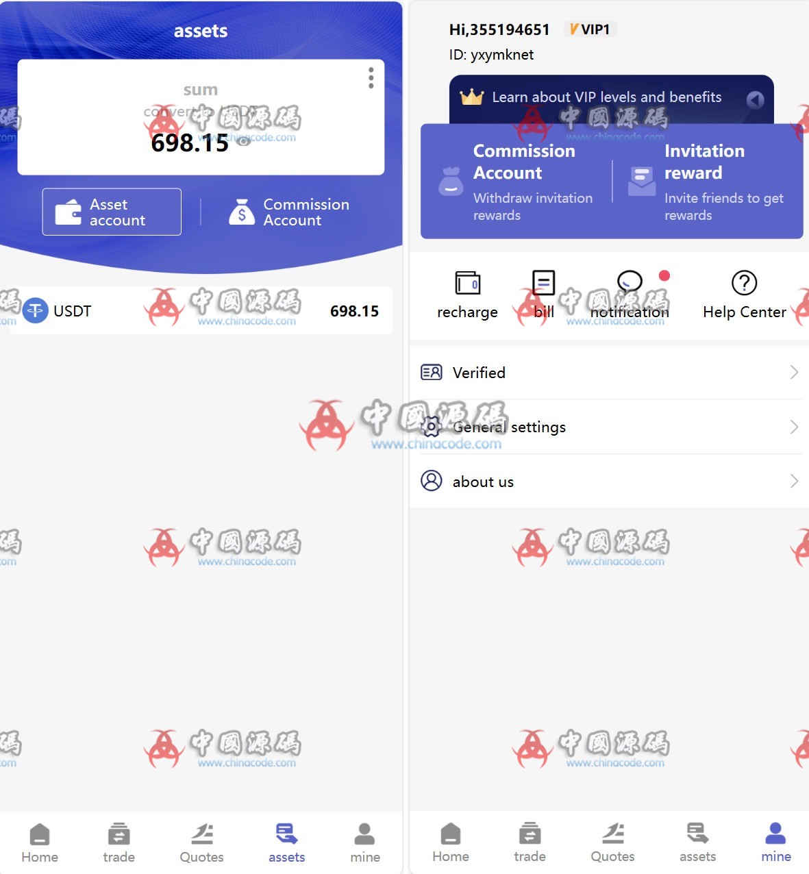 98Coin区块链交易所源码 H5-第3张
