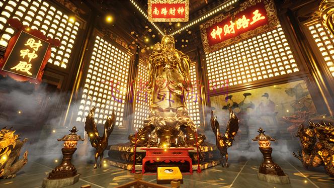【网赚项目】VR全景形式五路财神无人直播玩法,抖音现在最火玩法独家制造【吸金又吸睛】