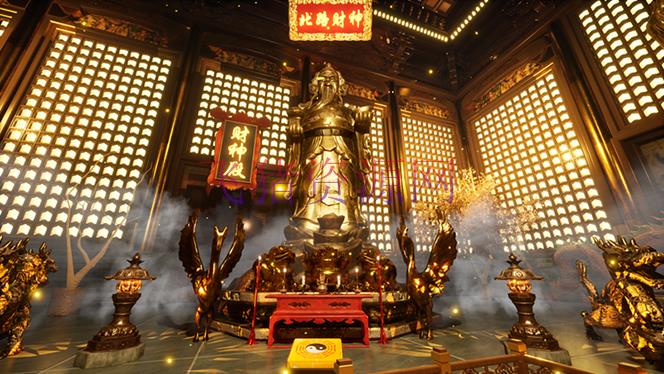 【网赚项目】VR全景形式五路财神无人直播玩法,抖音现在最火玩法独家制造【吸金又吸睛】