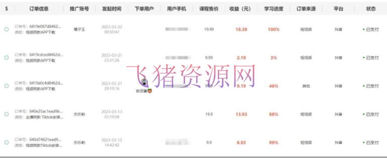 【短视频运营】首创躺赚形式,短视频变现,每天发3条视频,被迫收入,新号60+后期无上限