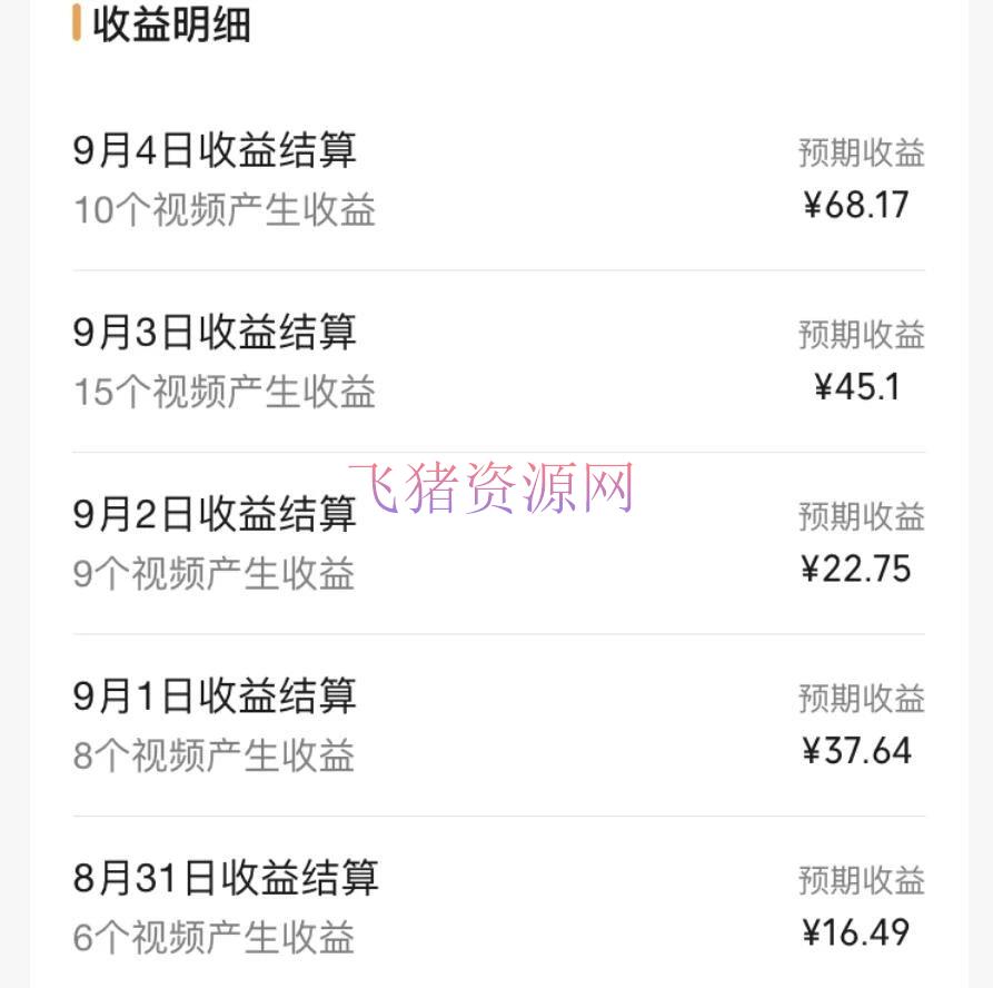 【网赚项目】视频号流量变现公测1.0:走进你的小副业,一人把握五个视频号,每个账号收益30-50