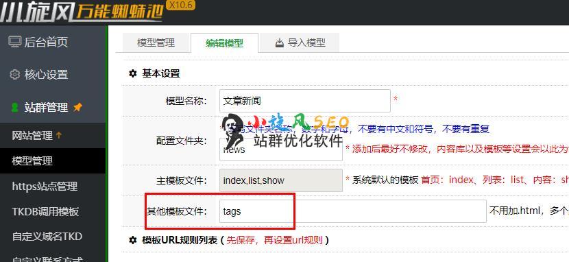 图片[2]-蜘蛛池制作tag标签页（自定义模板如何实现内页标题对应） - 蜘蛛池 飞猪资源网-飞猪资源网