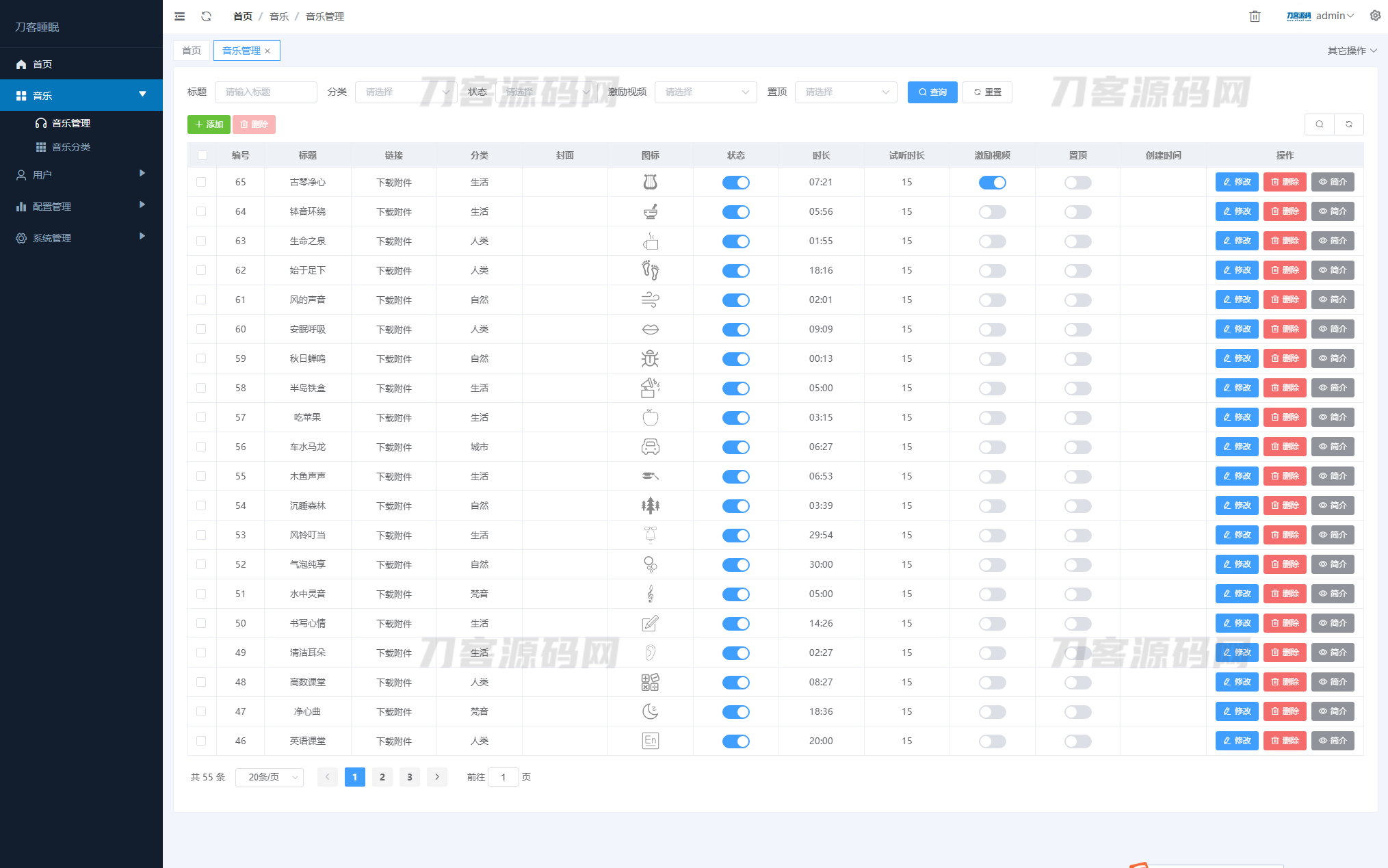 图片[3]-睡眠助手/白噪音/助眠夜曲微信小程序源码 附教程-飞猪源码 - 微信小程序 - 飞猪源码网-飞猪源码网