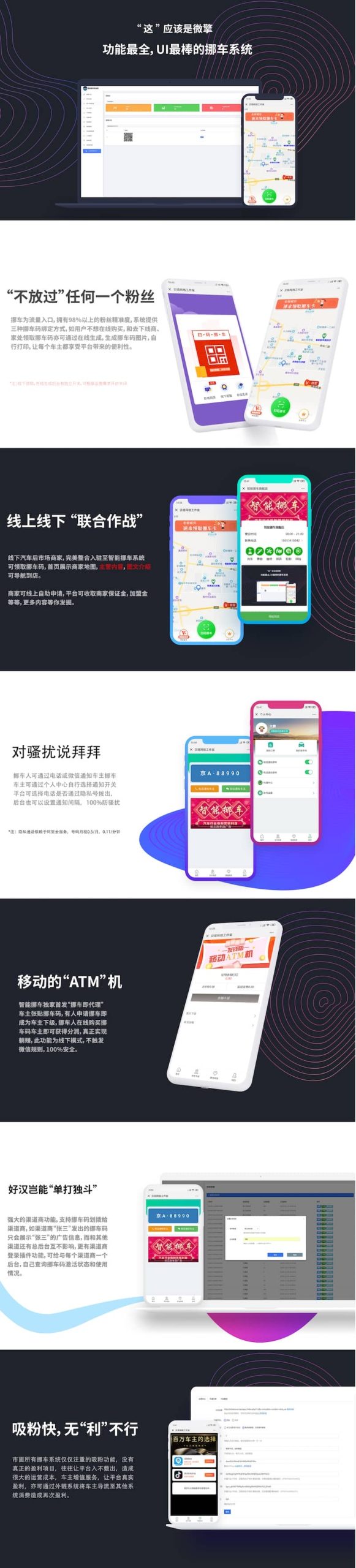 智能挪车商业版 V2.0.2 微擎功能模块 - 微信小程序 --飞猪资源网