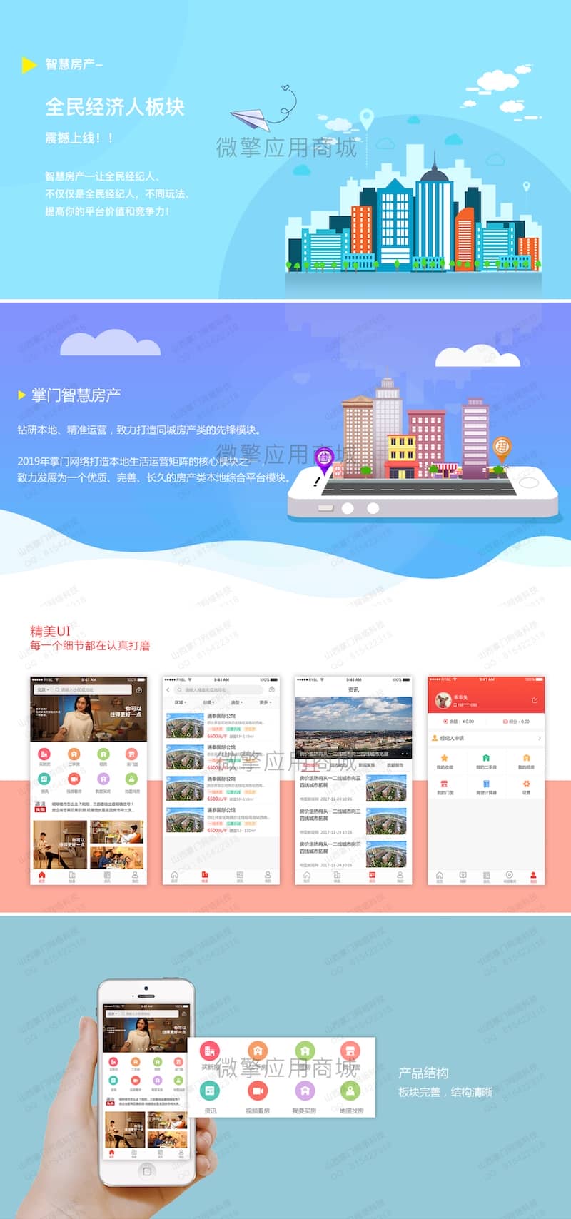掌门智慧房产 V1.0.6 公众号+小程序 【微擎小程序 】 - 微信小程序 --飞猪资源网