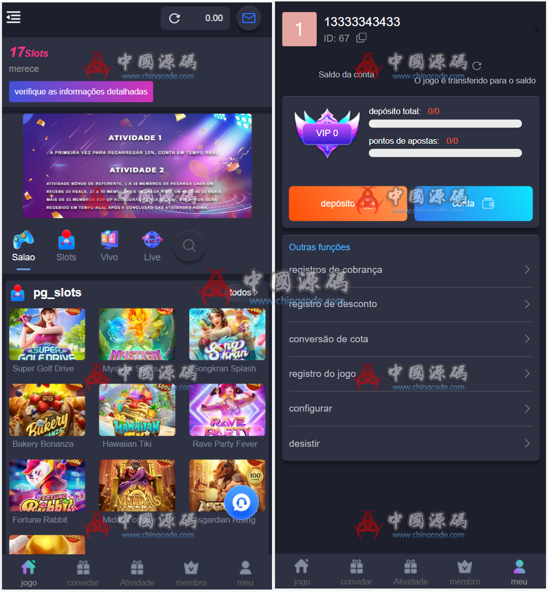 《17Slots》PG电子游戏平台源码 - H5游戏源码 --飞猪资源网