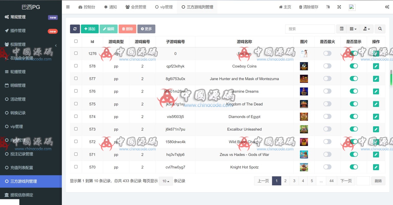 《17Slots》PG电子游戏平台源码 H5-第5张