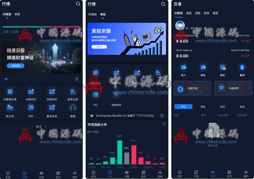 13国语言综合交易所源码 - APP源码 --飞猪资源网