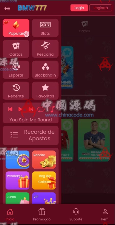 《BMW777》PG游戏平台源码 H5-第4张