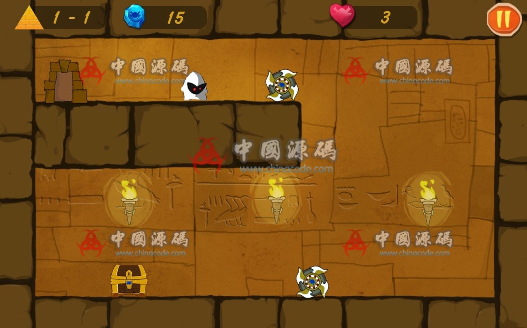 《King of Pyramid Thieves》源码 手游-第2张