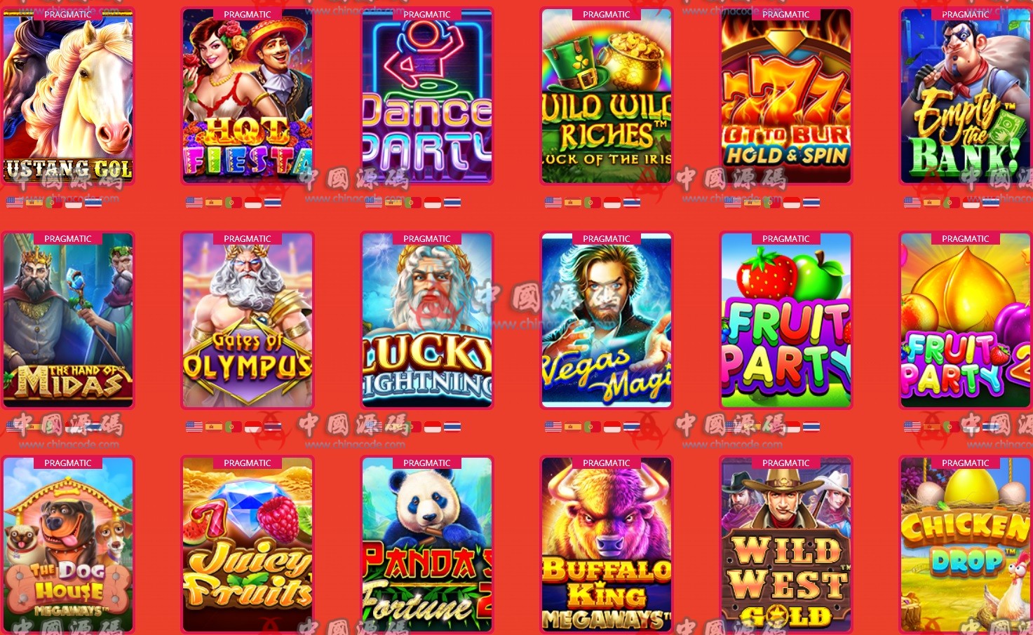 【置顶】《海外高仿SLOTS》全套源码 - H5游戏源码 --飞猪资源网