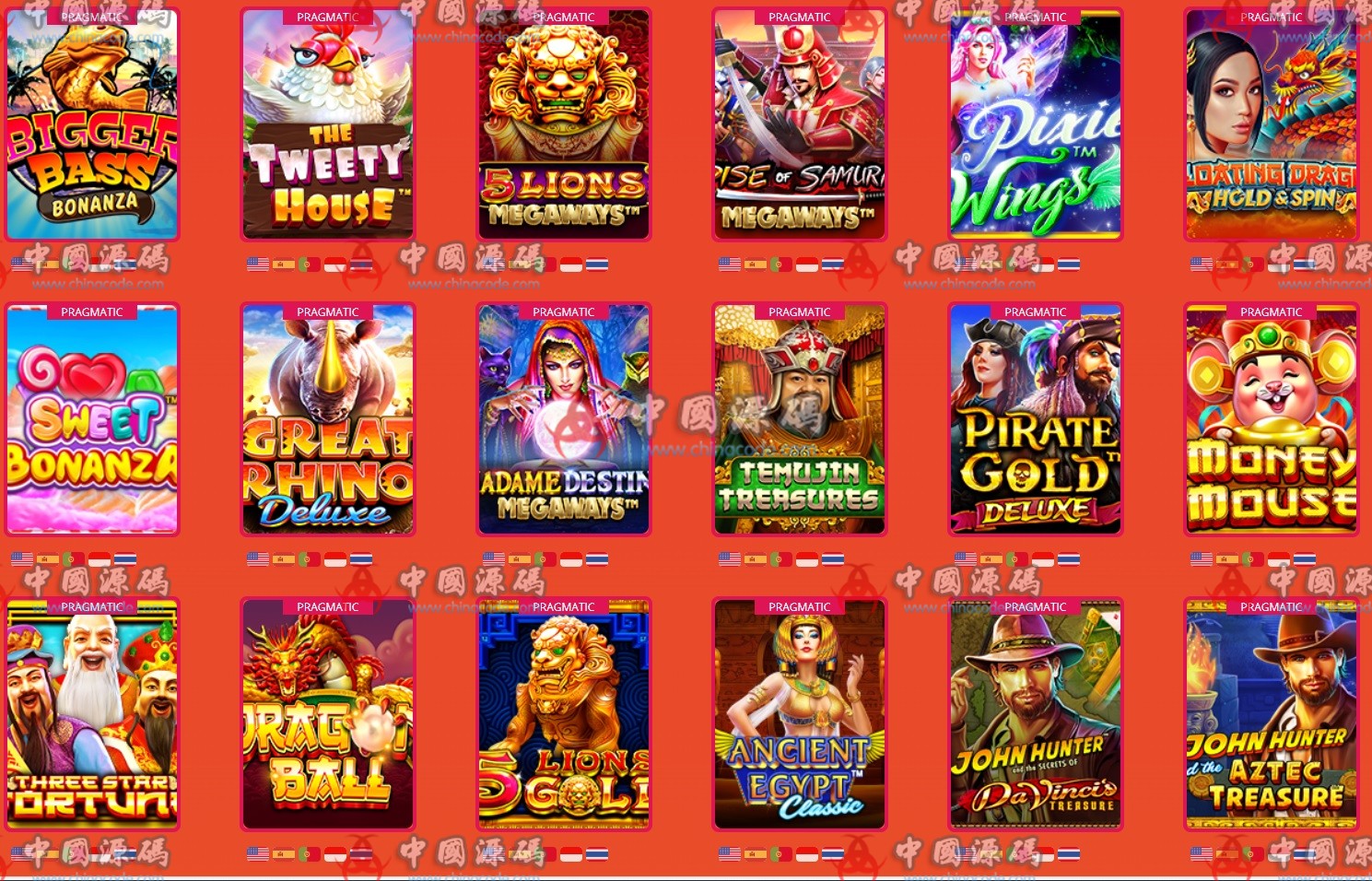 【置顶】《海外高仿SLOTS》全套源码 H5-第2张