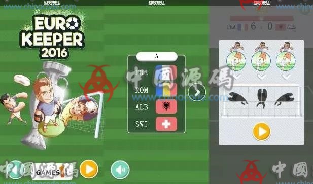 《Euro Keeper》源码 - H5游戏源码 --飞猪资源网
