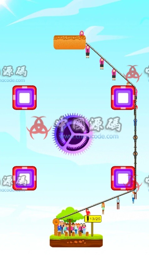 《Zipline Puzzle》源码 手游-第3张