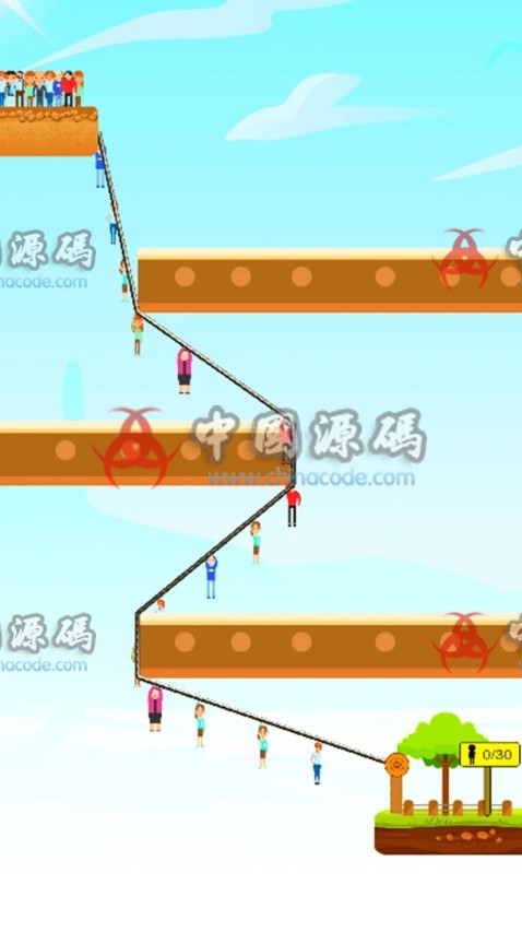 《Zipline Puzzle》源码 手游-第2张