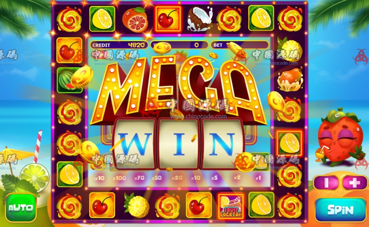 《Fruit Cocktail Slot Game》源码 手游-第2张