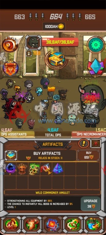 《放置僵尸：Idle RPG》源码 手游-第3张