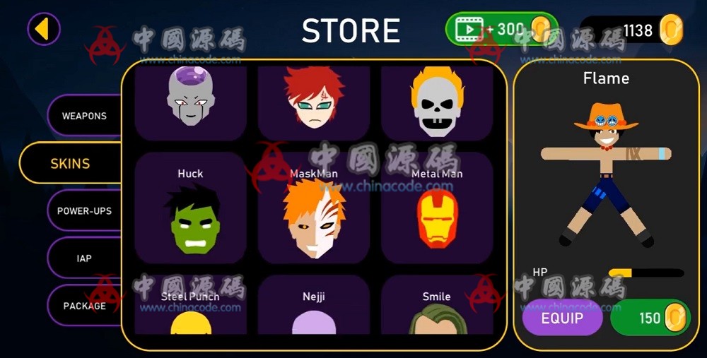 《Duel Stick Fighting 2 Player》源码 - 手游源码 --飞猪资源网