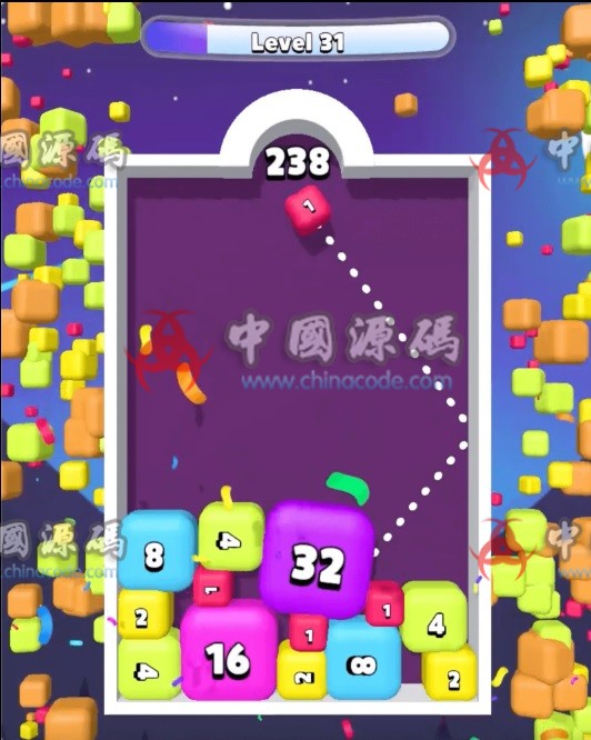 《2048 Shooter Merge》源码 - 手游源码 - An amazing-飞猪资源网