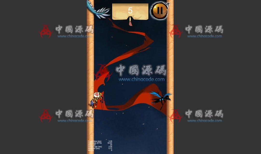 《翻转与跳跃》源代码 支持微信小游戏 - H5游戏源码 --飞猪资源网