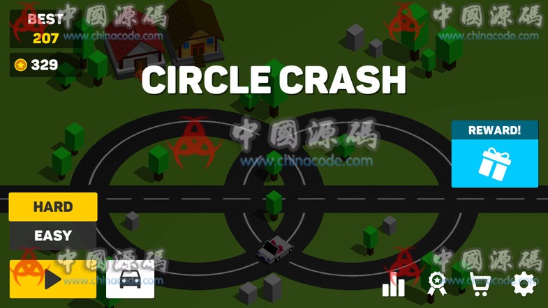 《环行碰撞 Circle Crash》源码 - 手游源码 --飞猪资源网