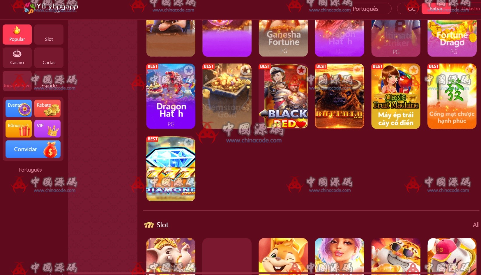 YOUME海外PG游戏平台源码 精品-第2张