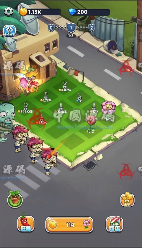 《植物和僵尸》源码 H5-第2张