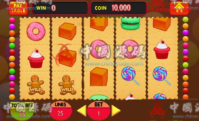 Unity多种风格SLOT源码 手游-第2张