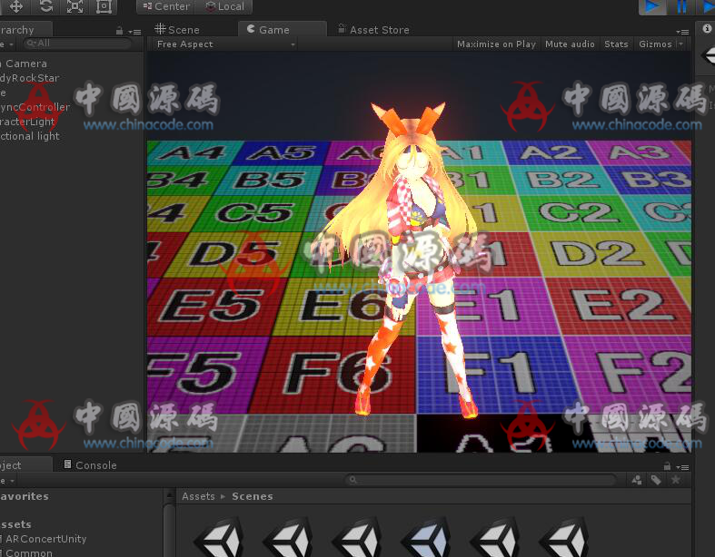 unity AR美少女跳舞游戏项目源码 - 手游源码 飞猪资源网-飞猪资源网