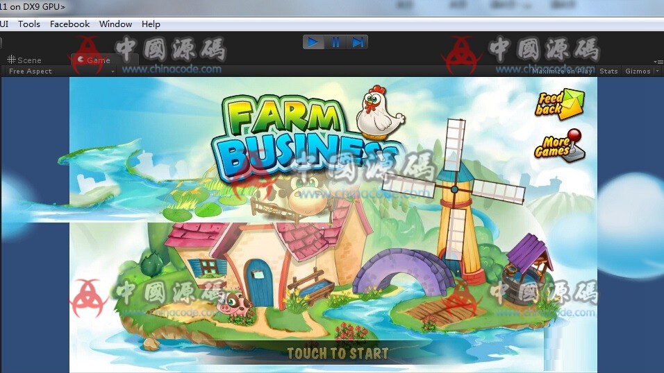 Unity 3D 《farm business》农场模拟经营游戏源码 - 手游源码 - harvest You can also come with the factories, the daily stress, the farm and the production area. Farm business is a combination of 4 games in 1 product. You can grow, the house, to step into a new life. You can create your own cities, Welcome to the Farm business! This game is a place where you will leave the noise-飞猪资源网