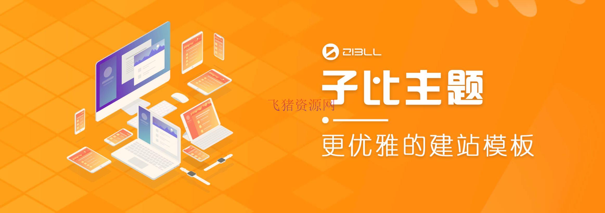 [wordpress模版] wordpress主题破解版本Zibll子比主题V6.5最新完美破解版 - wordpress模板插件 --飞猪资源网