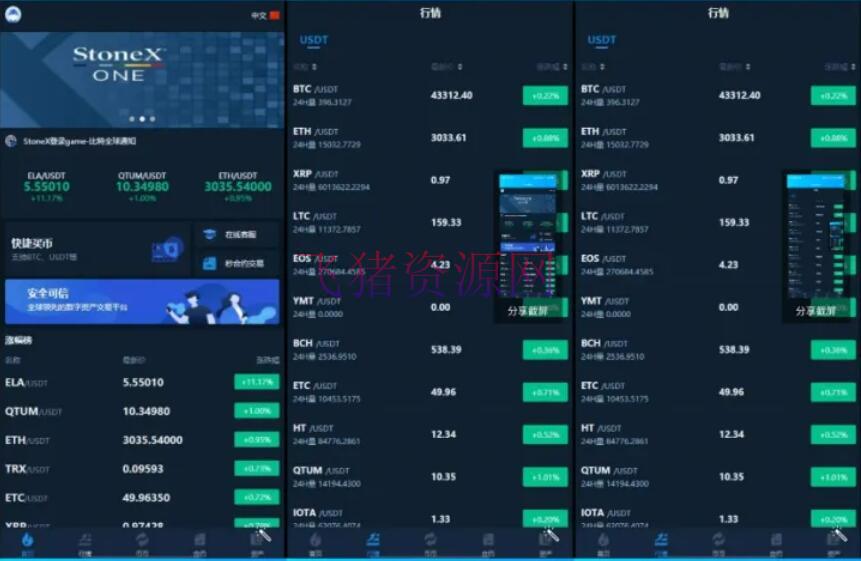 【区块链源码】区块链交易所源码/k线正常/全开源带vue源码/带搭建安装教程 - 区块链源码 飞猪资源网-飞猪资源网