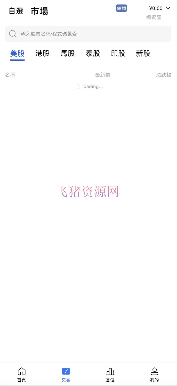 图片[2]-【网站源码】Java全开源多语言股票源码/美股+港股+马股+泰股+印股+新股/前端uniapp纯源码+后端Java-吾图资源网