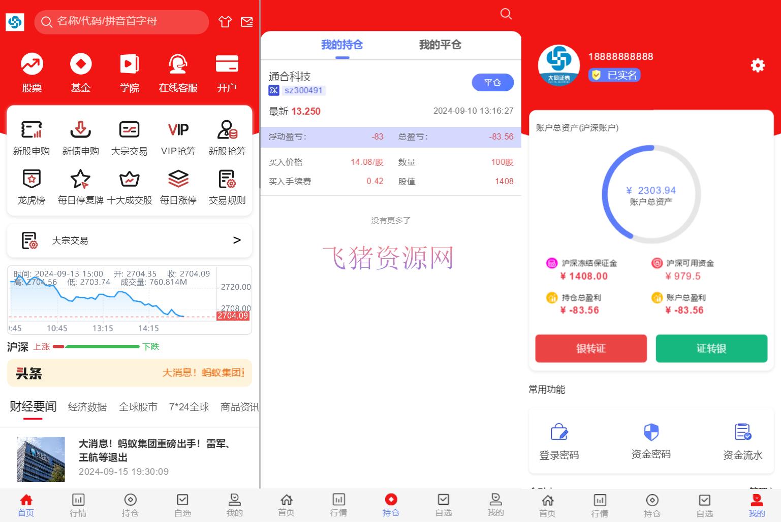 【网站源码】2024最新股票系统源码 附教程 - 其他源码 --飞猪资源网