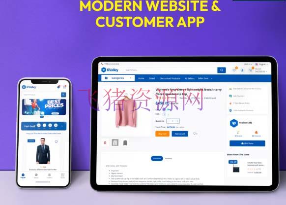 图片[4]-【网站源码】6Valley 14.2 免授权php – 跨境电商在线商城 – 完整的电子商务APP端和web端程序-吾图资源网