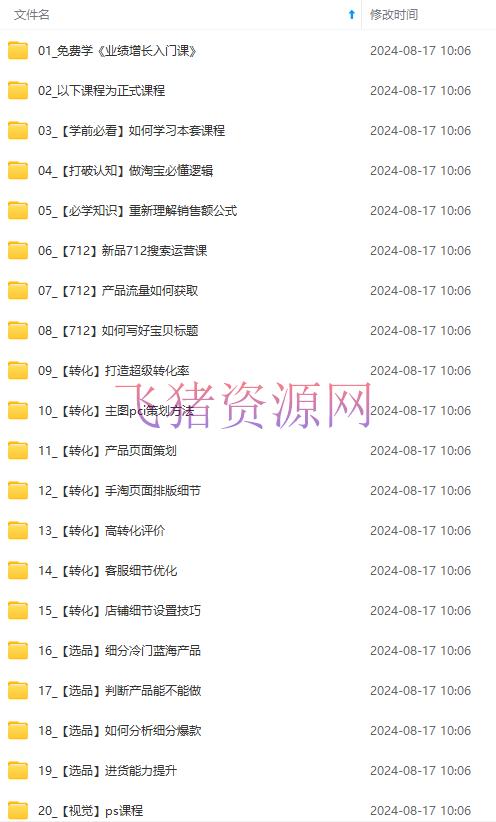 淘系运营实战班：市场分析、定位、定价、引流、产品策划，爆品打造 -1