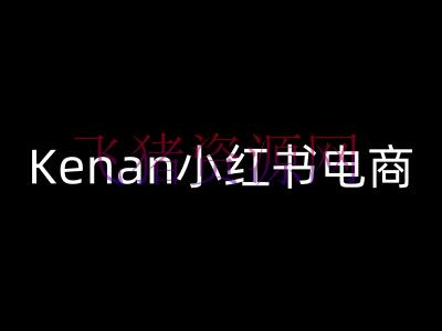 【网赚项目】Kenan小红书电商-kenan小红书教程 - 网赚项目 - 小红书电商, 网赚项目-飞猪资源网