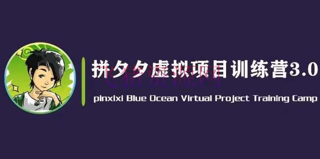 【电商运营】黄岛主·拼夕夕虚拟变现3.0，蓝海渠道的虚拟项目，单天50-500+纯利润 - 拼多多 - 电商运营-飞猪资源网