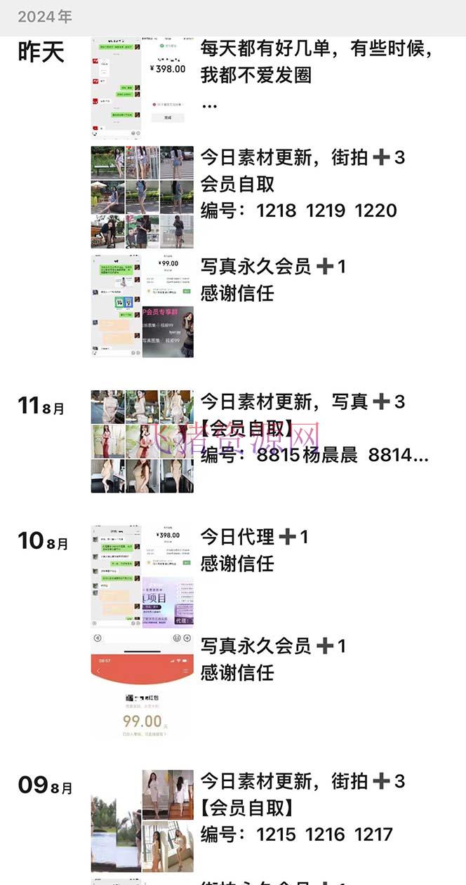 【网赚项目】写真套图项目：抄作业能够获利的项目。招署理，招会员，无限裂变变现 - 网赚项目 - 写真套图, 网赚项目-飞猪资源网