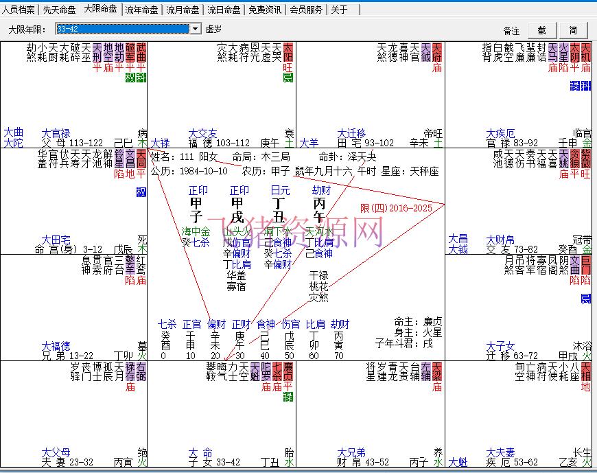 图片[2]-【精品软件】紫微斗数单机绿色八字排盘软件-吾图资源网