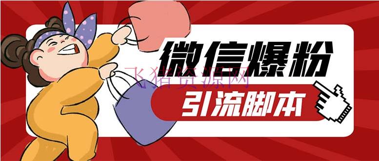 【精品软件】引流必备-外面收费998PC牛魔王微信爆粉主动加老友营销体系【脚本+教程】 - 精品软件 --飞猪资源网