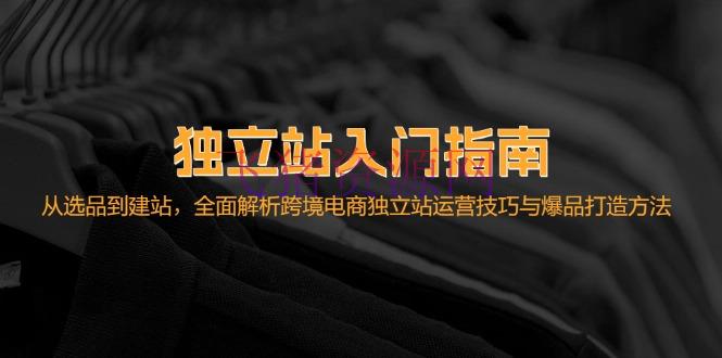 【跨境电商】独立站入门攻略：从选品到建站，全面解析跨境电商独立站运营技巧与爆品… - 跨境电商 - 独立站-飞猪资源网