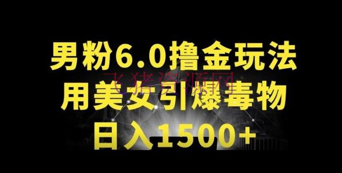 【网赚项目】男粉6.0.改造玩法，一天收入1500+，用美人引爆得物APP - 网赚项目 - 得物APP, 网赚项目-飞猪资源网