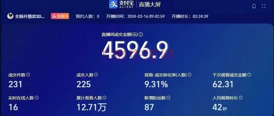 图片[3]-24年挂机直播顶尖玩法，睡后日收入2千、零本钱，视频教育-阿灿说钱