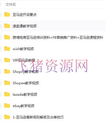 图片[2]-【跨境电商】最全境外电商专题课程系列，轻松进军海外商场，跨境电商必备课程-吾图资源网