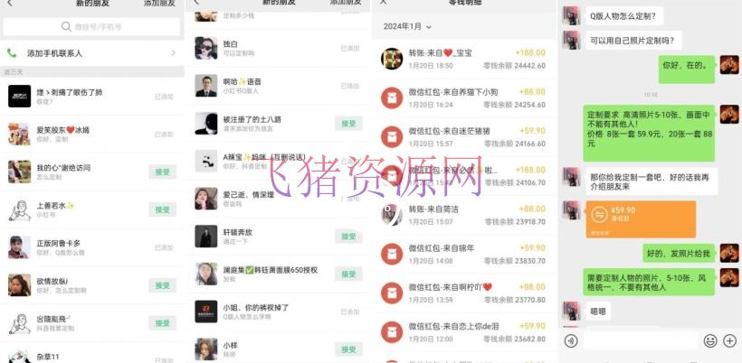 AI掘金最新项目，Q版人物印钞机，日入500 小白无脑操作