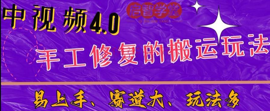 中视频4.0赛道：新手福音，入门简略，上手快 - 网赚项目 --飞猪资源网