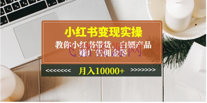 【网赚项目】小红书变实际操：教你小红书带货，白嫖产品，赚广告佣钱等，月入10000+ - 网赚项目 - 小红书变现, 小红书带货, 小红书电商, 小红书运营, 引流变现, 涨粉引流, 电商运营, 网赚项目, 自媒体运营, 赚钱项目-飞猪资源网