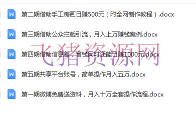 图片[2]-【网赚项目】酷老板事例：人人可操作的副业：帮你快速挣钱的实战事例办法，简略操作月入五万【更新中】-吾图资源网