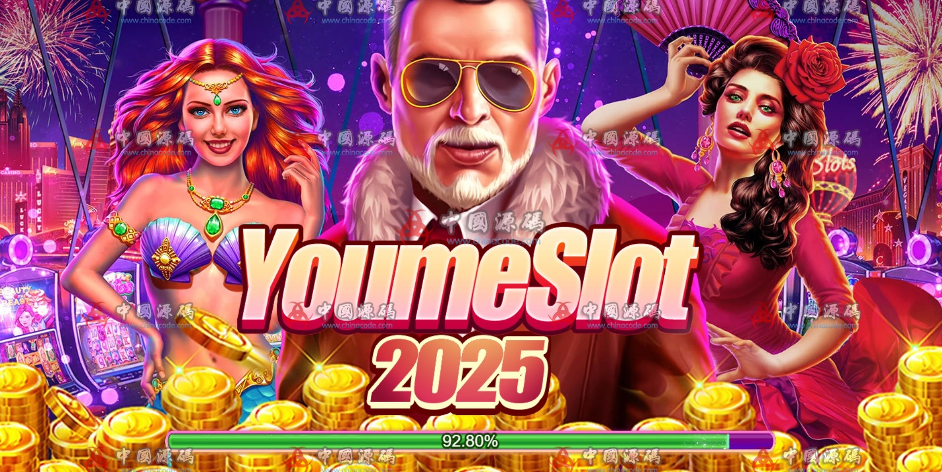 YOUMESLOTS 2025 SLOTS源码 - 100款游戏合集YOUMESLOTS 电玩源码平台，超100款SLOTS源码，NodeJS+PHP双后端，支持多语言版本-飞猪资源网